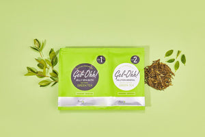 Gel-Ohh Jelly Spa AvryBeauty - Thé vert, paquet de 3