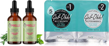 Load image into Gallery viewer, Mielle Rosemary Mint oil 2oz 2pk and Bonus Gel-ohh Foot Spa Tea Tree and Peppermint-Ultimate Mint Spa Day
