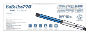 Fer à friser BabylissPRO 1" NANO TITANE - BNTW100NUC