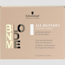 Load image into Gallery viewer, Schwarzkopf BLONDME ALL BLONDES VITAMIN C SHOT 5X5G
