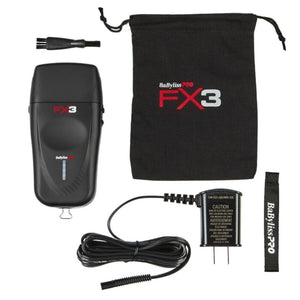 BABYLISSPRO FX3 DUAL FOIL SHAVER - BLACK FXX3SB