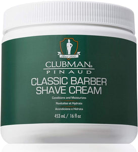 Crème à raser Clubman Pinaud Classic Barber 453 ml