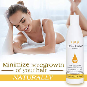 Lotion Gigi Slow Grow à l'huile d'argan, 225 ml