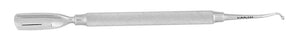SILKLINE CUTICLE PUSHER AND SPOON NAIL CLEANER - PSE2016NC