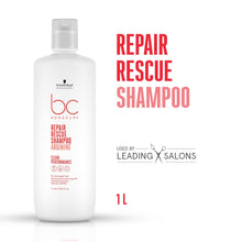 Charger l'image dans la galerie, Schwarzkopf BC REPAIR RESCUE Shampooing 1L
