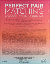 Charger l&#39;image dans la galerie, Kit Duo Vernis et Gel Assortis Orly Perfect Pair, Vinyle Liquide

