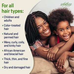 Sof n'free Curl Activator Lotion with Vitamin E and Panthenol - 2 in 1 Activator