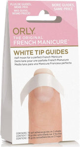 Orly 1/2 Moon Guides Nail Art