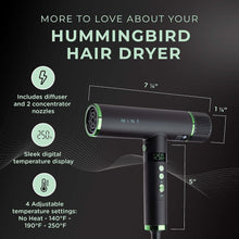 Load image into Gallery viewer, MINT HUMMINGBIRD IONIC BLDC DRYER
