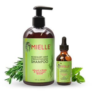 Coffret Collection Romarin Menthe Mielle (Huile + Shampoing)