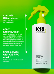 K18 PRO MOLECULAR REPAIR HAIR MIST 300ML