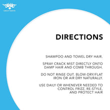 Charger l&#39;image dans la galerie, Après-shampoing sans rinçage Crack Mist 6 oz, paquet de 2
