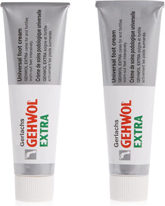 Crème pour les pieds GEHWOL Extra, 75 ml - Lot de 2