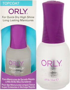 Vernis à ongles ORLY Polishield 3-en-1 Ultimate Top Coat, 0,6 once