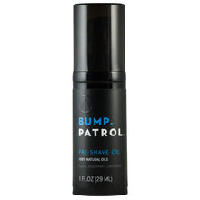 Load image into Gallery viewer, Bump Patrol Pre-Shave Oil for Men with Natural Essential Oils - Smooth Shave, Softer Skin - 1 Ounce
