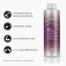 Charger l&#39;image dans la galerie, Après-shampoing JOICO DEFY DAMAGE PROTECTIVE 1 L
