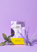 Load image into Gallery viewer, AvryBeauty 4 Step Spa Kit - Lavender &amp; Sage, 1 ct.
