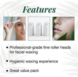 C+E Petite tête de rouleau pour le visage, 3 unités