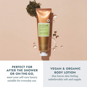 Voesh New York VELVET LUXE VEGAN LOTION - Thé vert Supple 8,5 oz