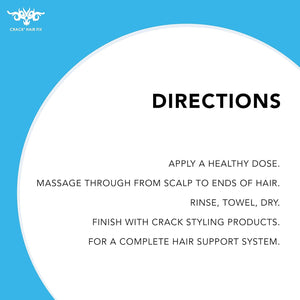 Après-shampoing anti-crevasses, 10 oz.