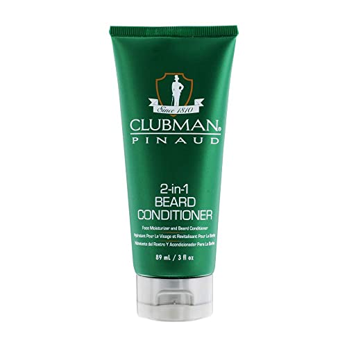 Après-shampoing 2 en 1 Clubman Beard, tube de 88 ml (3 onces) (paquet de 3)