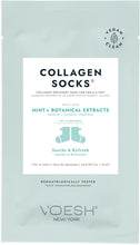 Load image into Gallery viewer, Voesh Collagen Gloves and Socks - Peppermint Oil - 4 Pack, 2 Pack of Gloves and 2 Pack of Socks
