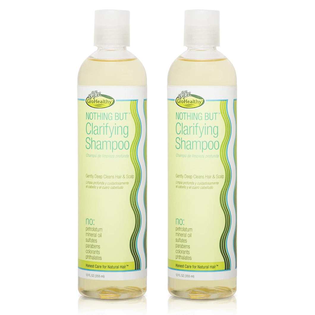 Nothing But Clarifying Shampoo 12oz - Pack of 2
