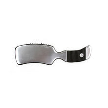 Load image into Gallery viewer, Bass Silver Semi S Shaped Nylon Bristle Salon Brush by Bass
