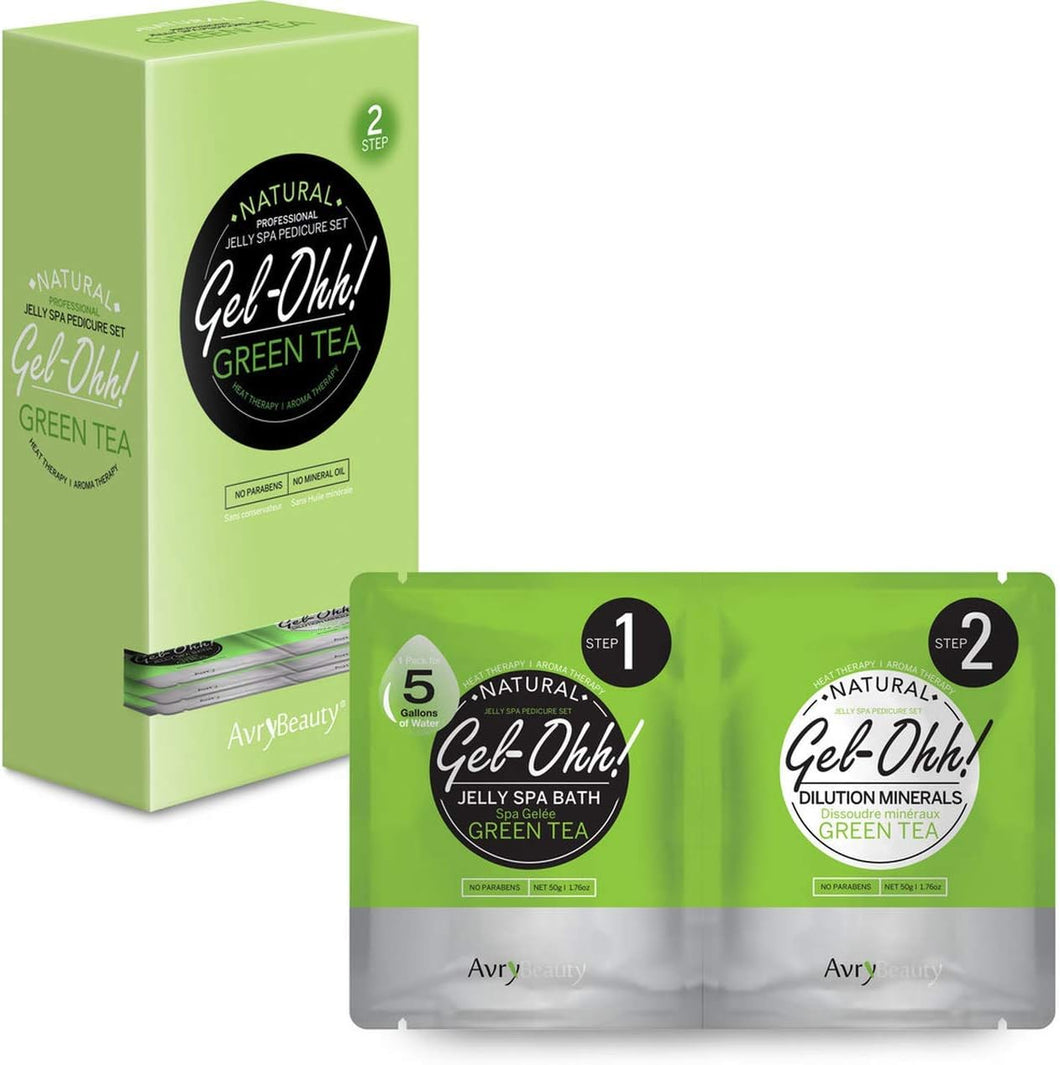 Gel de bain spa Avry Gel-Ohh (thé vert), paquet de 30
