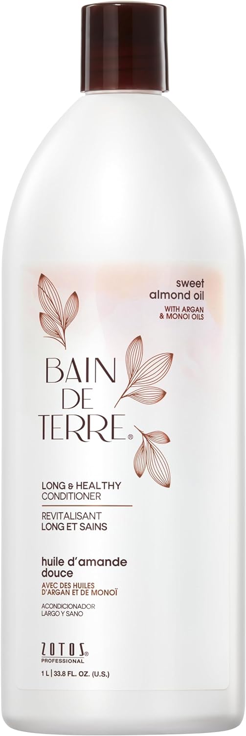 Bain de Terre HUILE D'AMANDE DOUCE Après-Shampooing 1L