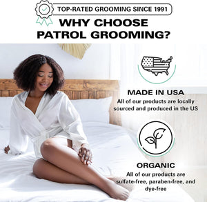 Bump Patrol For Her - Calm & Hydrating Aftershave for Women - Razor Bumps, Razor Burn, and Ingrown Hair Treatment for Bikini Area, Underarms, and Legs - 4oz