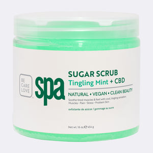BCL MINT & CBD SCRUB 16OZ - SPA56112