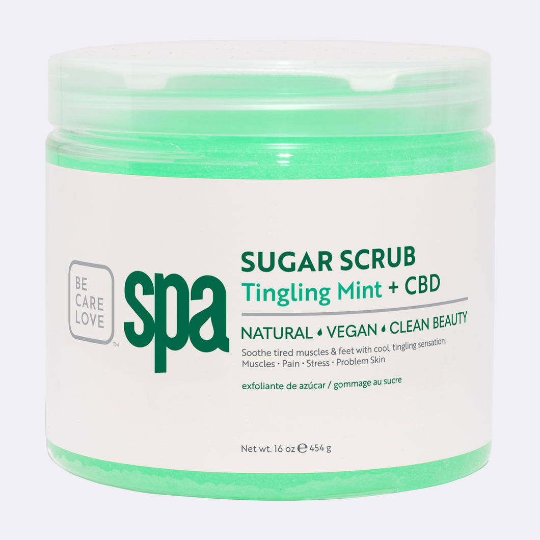 BCL MINT & CBD SCRUB 16OZ - SPA56112