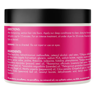 Après-shampoing profond à l'huile de babassu et à la menthe Mielle