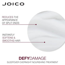 Load image into Gallery viewer, JOICO DEFY DAMAGE SLEEPOVER NIGHT TREATMENT 100ML
