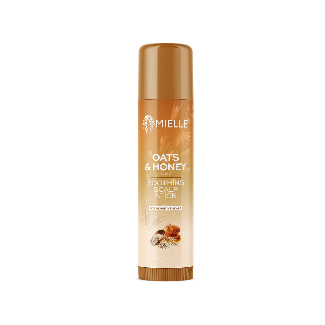 Stick apaisant pour le cuir chevelu à l'avoine et au miel Mielle Organics