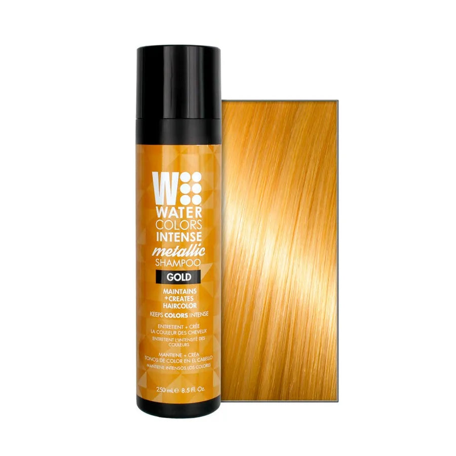 TRESSA WATER COLORS INTENSE METALLIC SHAMPOO GOLD 8.5 OZ