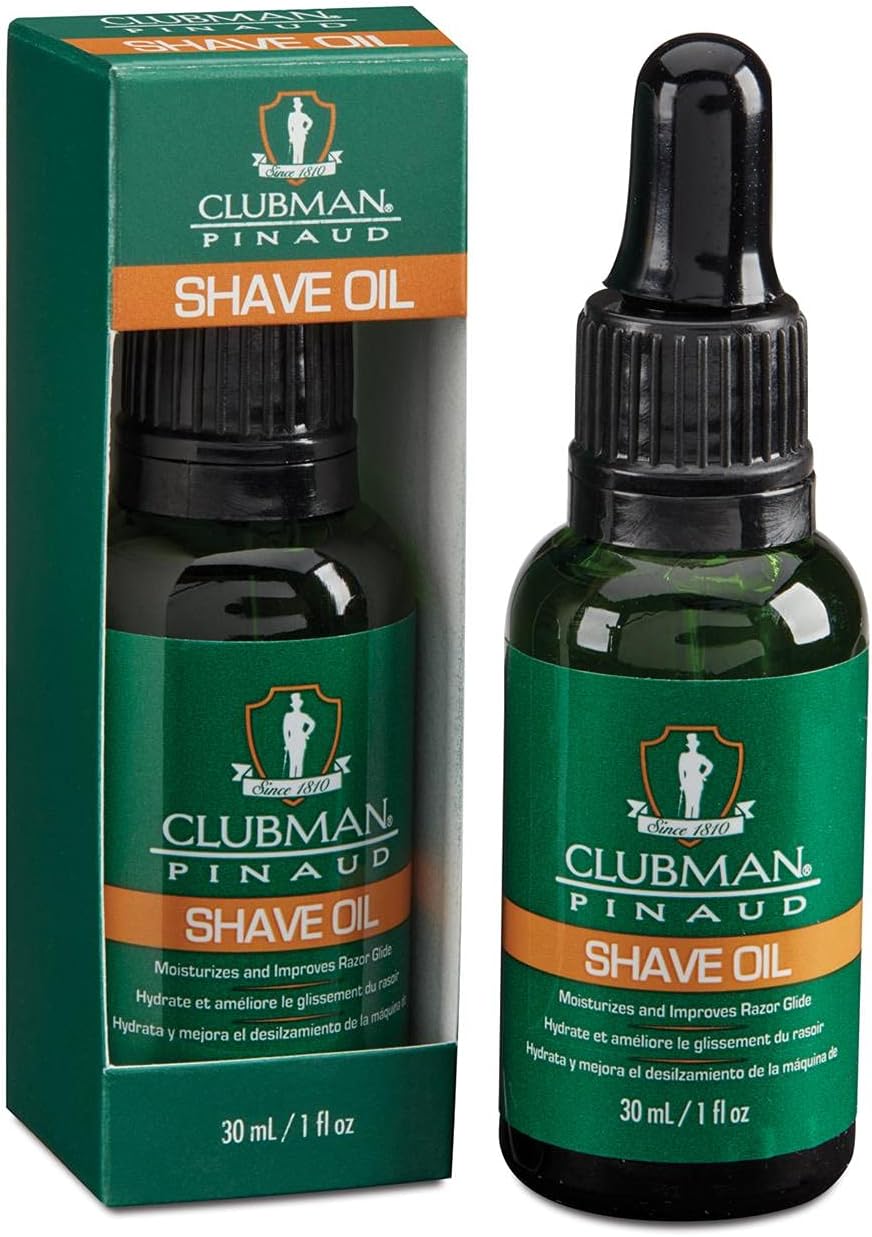 Huile de rasage style barbier Clubman Pinaud 30 ml