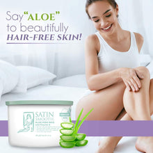 Load image into Gallery viewer, Satin Smooth Aloe Vera Wax 14oz
