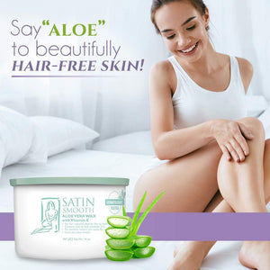 Satin Smooth Aloe Vera Wax 14oz