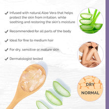 Load image into Gallery viewer, Satin Smooth Aloe Vera Wax 14oz
