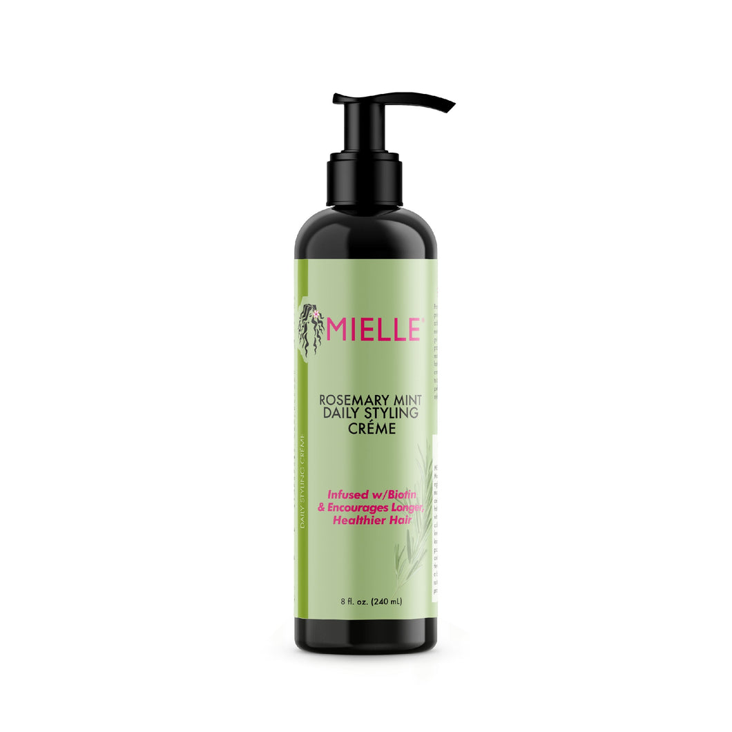 Mielle Rosemary Mint Daily Styling Créme, Gel Infused with Biotin, 8 fl. oz