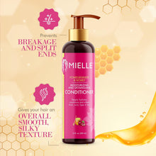 Charger l&#39;image dans la galerie, Après-shampoing hydratant et démêlant à la grenade et au miel de Mielle Organics
