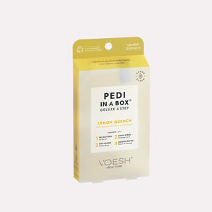 VOESH Pedi In A Box 4 étapes (Lemon Quench)