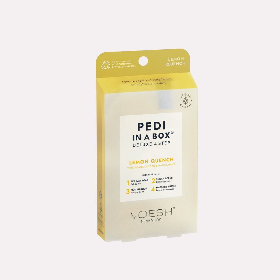 VOESH Pedi In A Box 4 étapes (Lemon Quench)