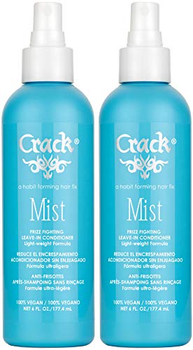 Après-shampoing sans rinçage Crack Mist 6 oz, paquet de 2