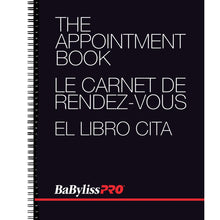 Charger l&#39;image dans la galerie, CARNET DE RENDEZ-VOUS BABYLISSPRO (4 COLONNES) - BESAPTBK4UCC
