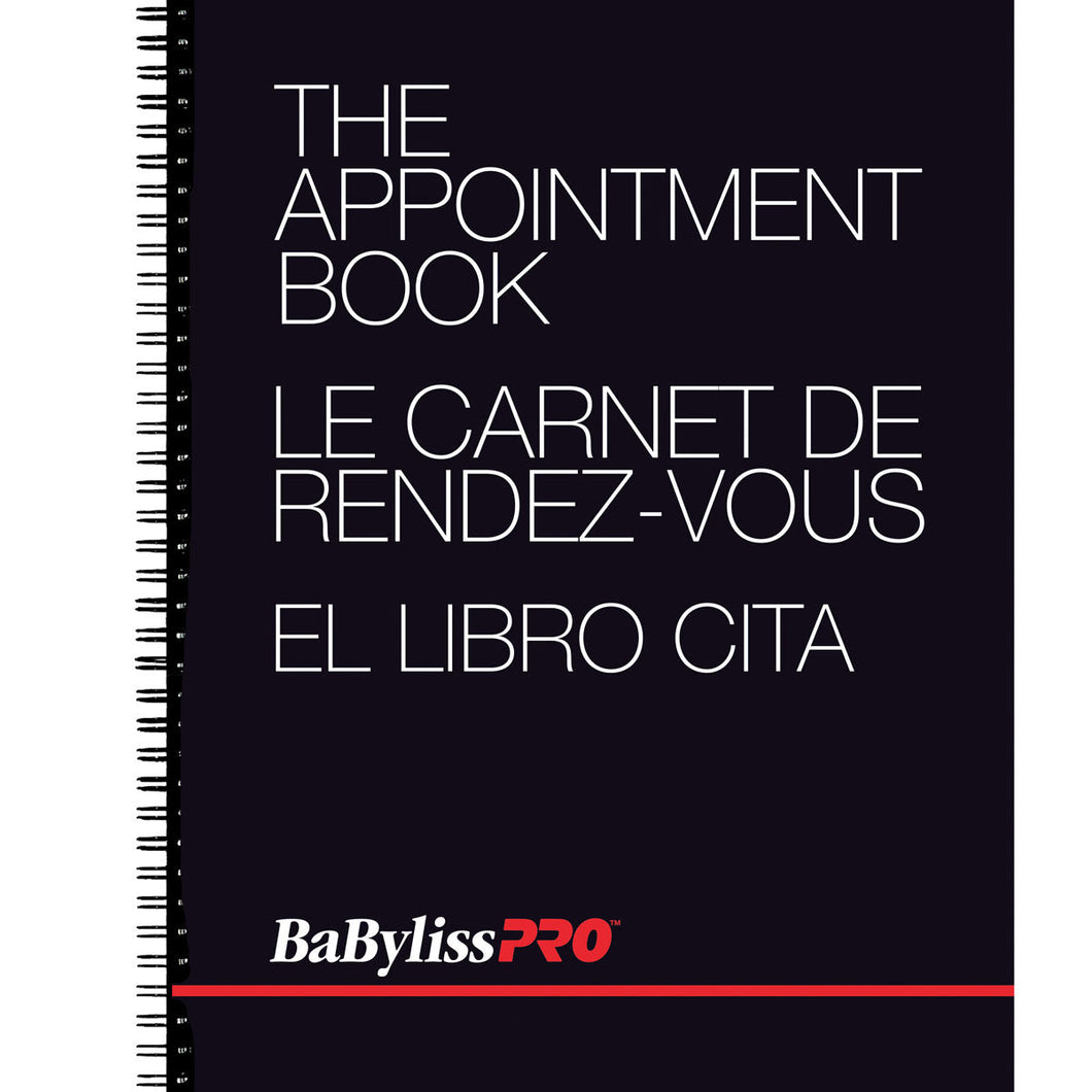 CARNET DE RENDEZ-VOUS BABYLISSPRO (4 COLONNES) - BESAPTBK4UCC