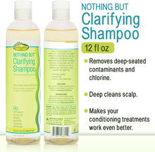 Load image into Gallery viewer, Nothing But Clarifying Shampoo Sulfate-Free Detox for Natural Hair 12oz 4-Pack
