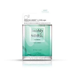 Voesh Pedi In A Box Bubble Spa 4 étapes (sorbet framboise)